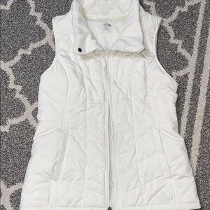 The North Face Off White Vest